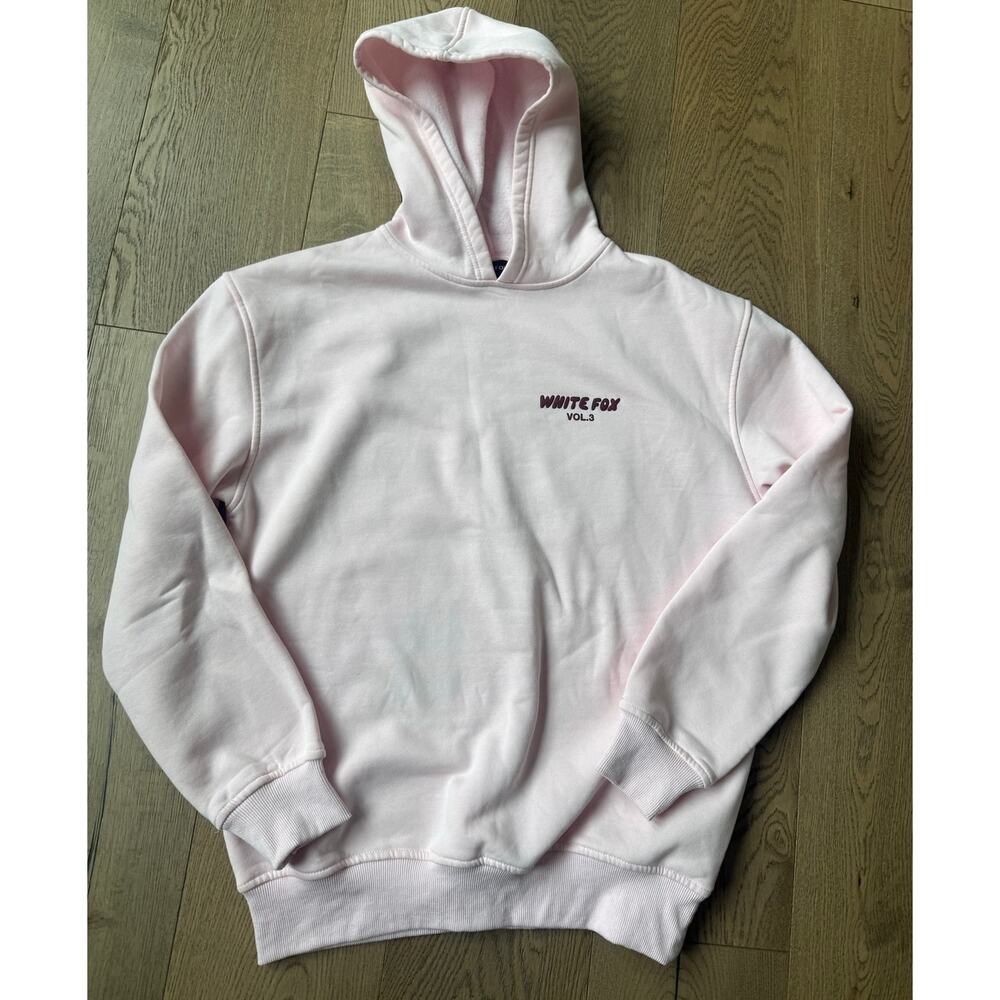 White Fox Boutique Baby Pink Hoodie Vol.3 Oversized XS/S
